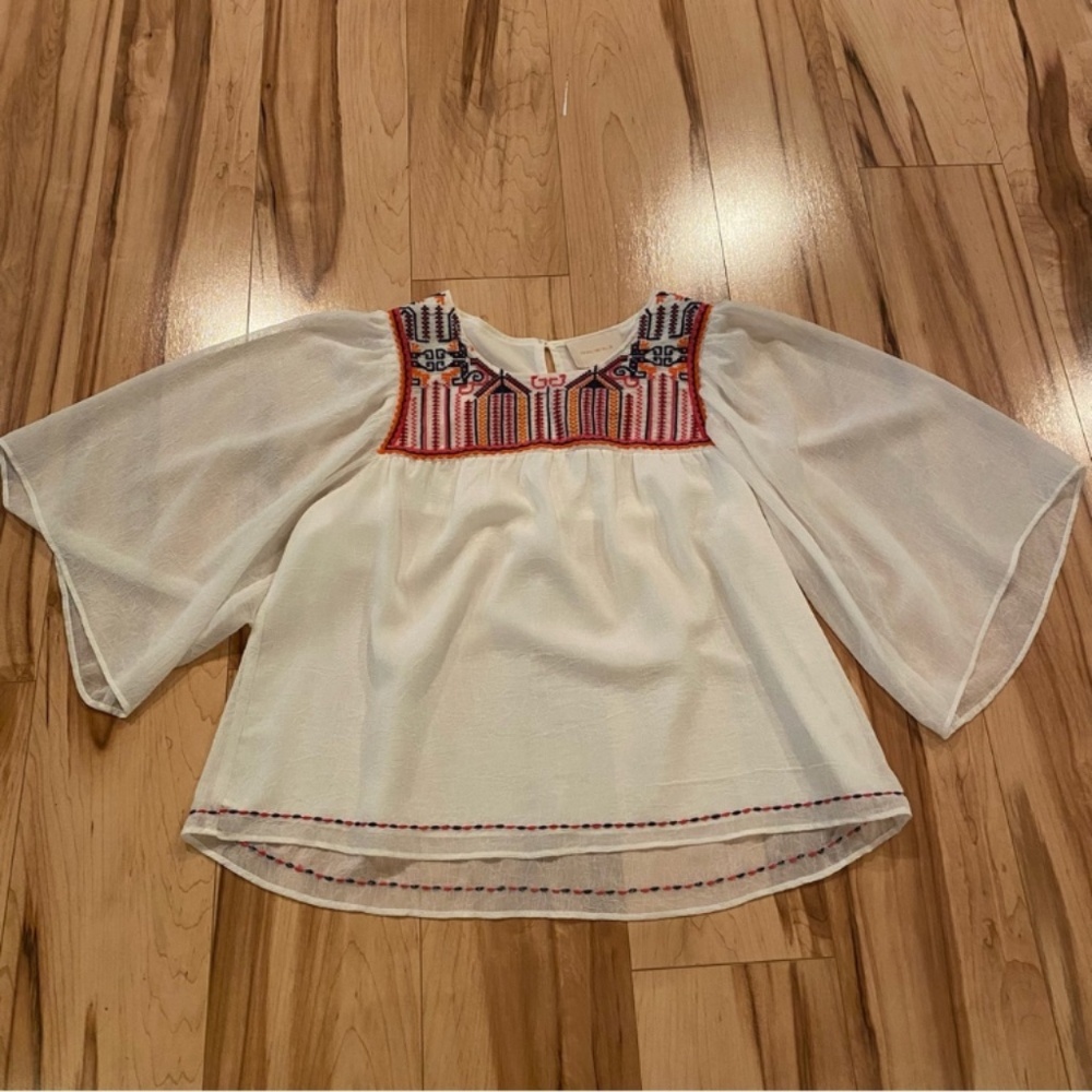 Skies are Blue blouse—XS